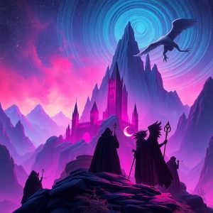 80s Dark Fantasy Art Generator