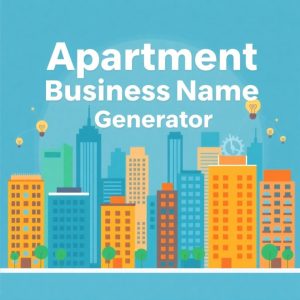 Apartment Business Name Generator