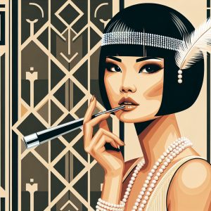Art Deco Portrait Generator