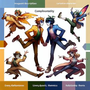 Cartoon Character Duo Generator