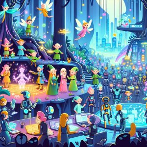 Cartoon Fantasy Scene Generator