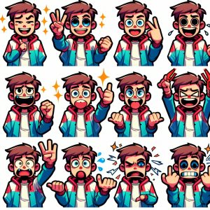 Cartoon Gesture Generator