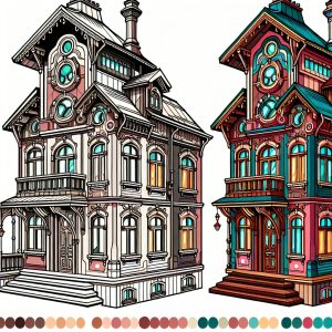 Cartoon House Generator