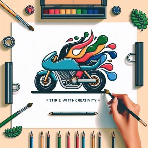 Cartoon Motorcycle Generator
