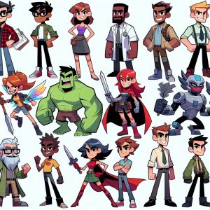 Cartoon Team Generator