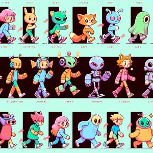 Cartoon Walk Cycle Generator