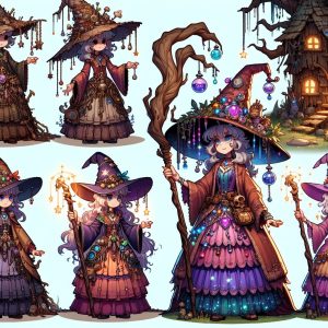 Cartoon Witch Character Generator