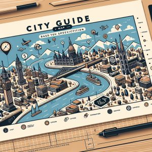 City Guide Map Illustration Generator