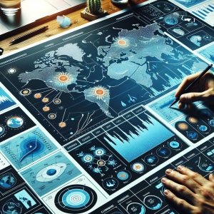Climate Map Illustration Generator