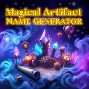 Magical Artifact Name Generator