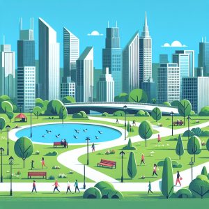 Modern Flat Design Illustration Generator