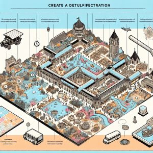 Museum Map Illustration Generator