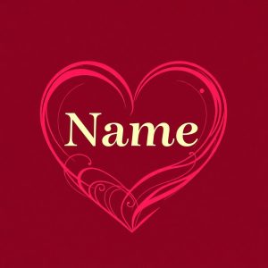 Name In Heart Shape Generator