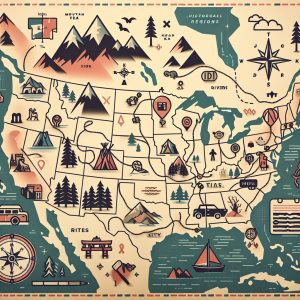 Tourist Map Illustration Generator