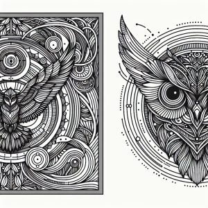 Vector Line Drawing Illustration Generator