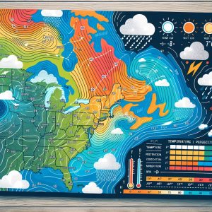 Weather Map Illustration Generator